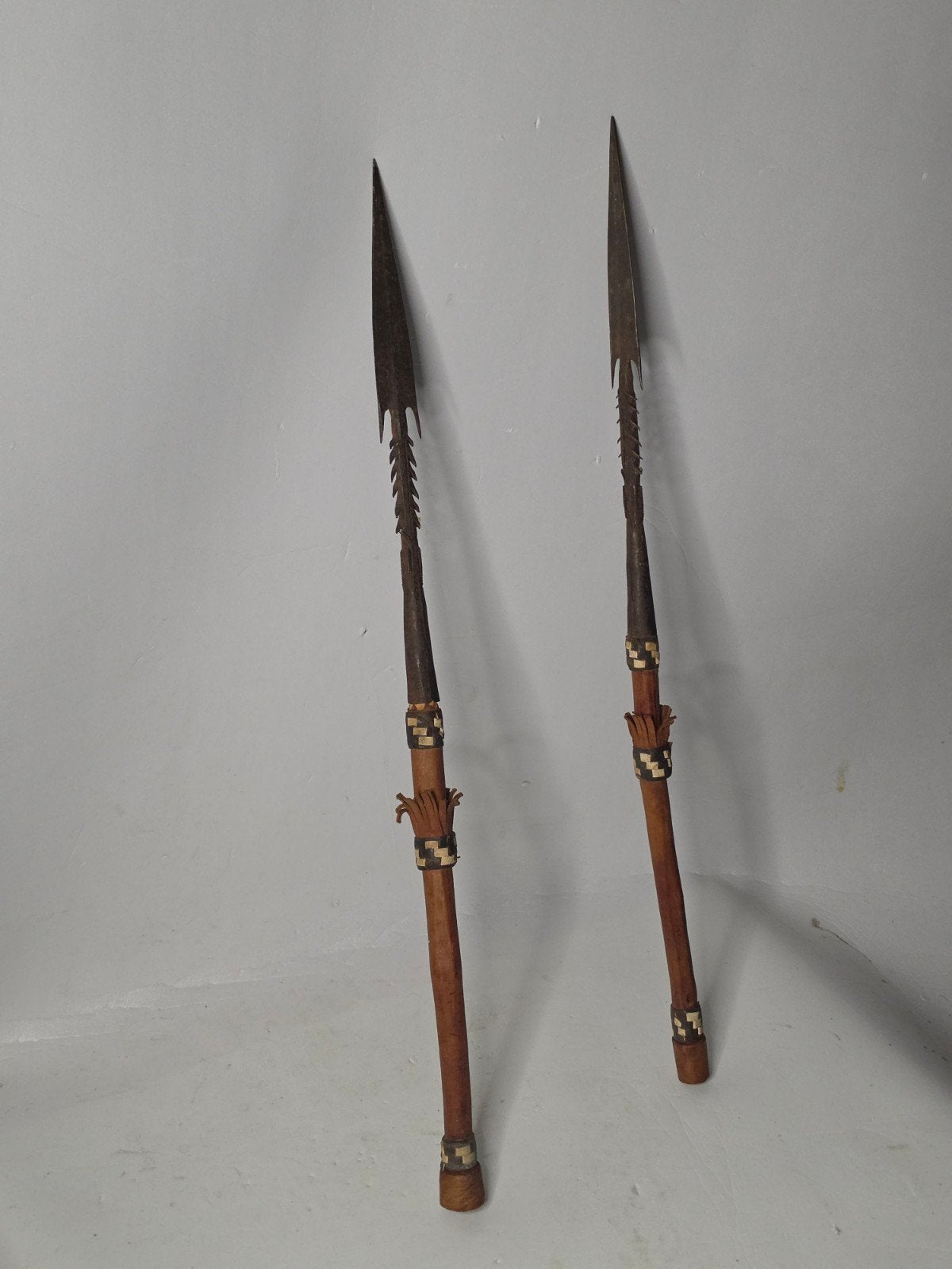 60cm - Unique Decorative Congo style spears, Ophalen