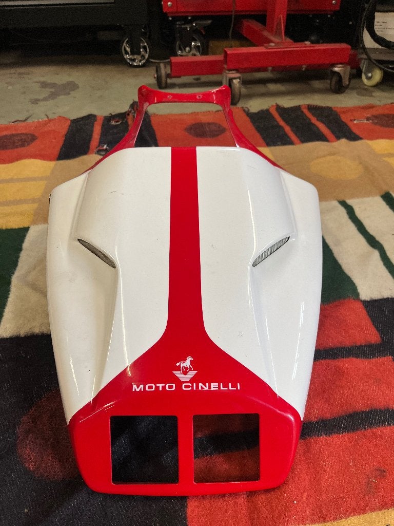 Ducati 916SPS Fogarty replica carbon zit, Ophalen, Gebruikt