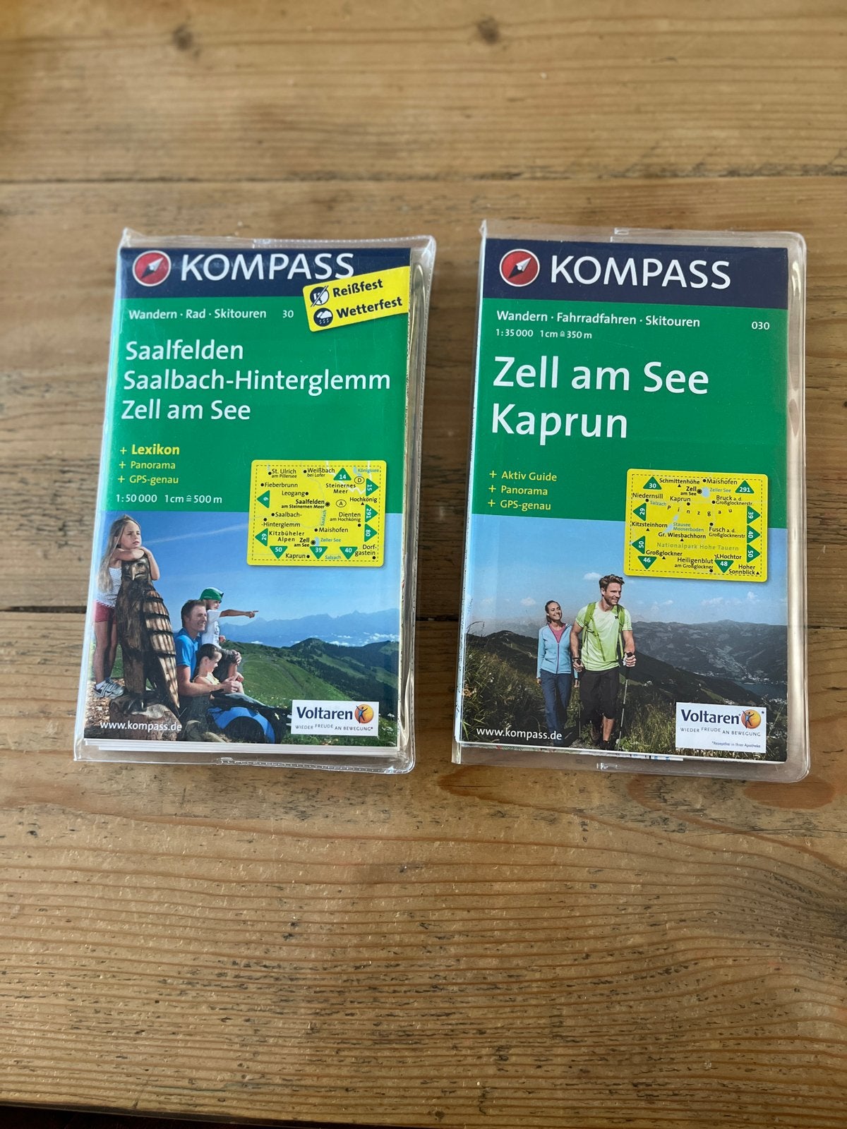 Kompass wandelkaarten Zell am See, Saalbach-Hinterglemm, 2000 tot heden, Europa Overig, Ophalen of Verzenden, Landkaart