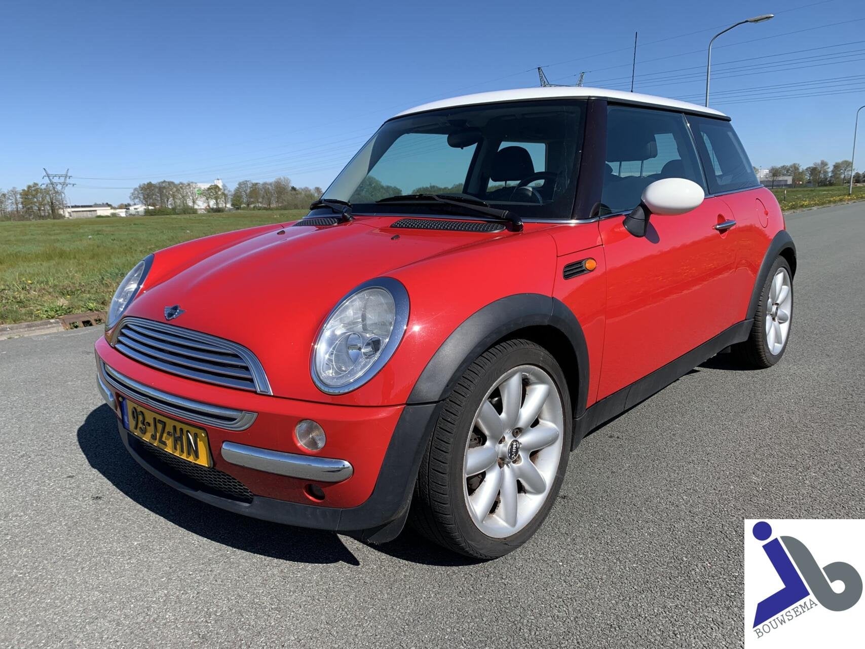 Mini 1.6 Cooper 2e eigenaar NL auto, Leer, Airco,Mooie auto, Auto's, Voorwielaandrijving, Elektrische ramen, Gebruikt, 4 cilinders