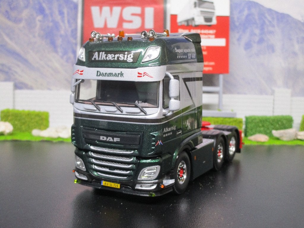 wsi 01-5094 allan alkaersig daf xf super space cab 6x2, Ophalen of Verzenden, Nieuw, Bus of Vrachtwagen, Wsi