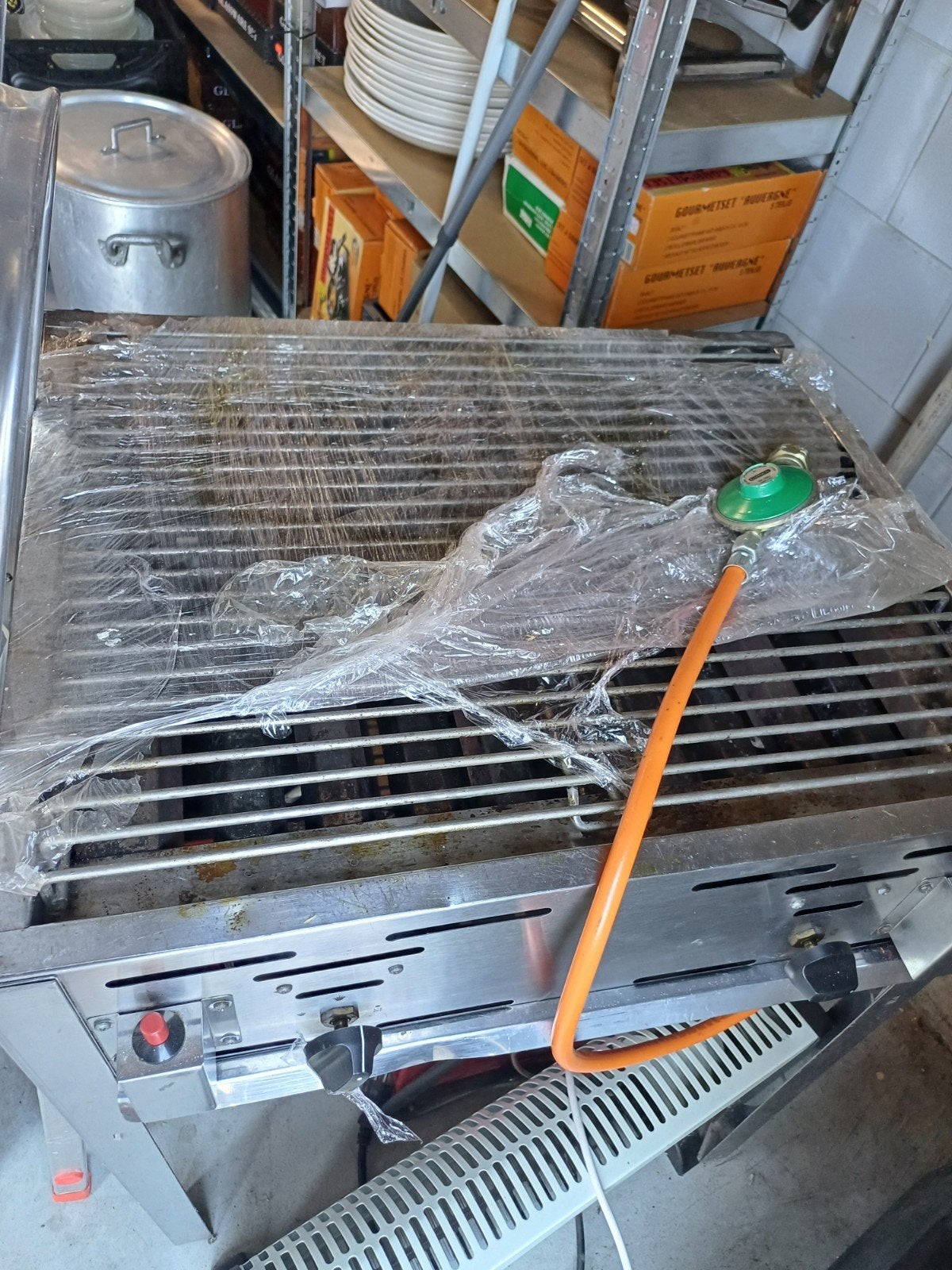 Hendi Gas BBQ - Professionele Gasbarbecue, Ophalen, Gebruikt, Hendi
