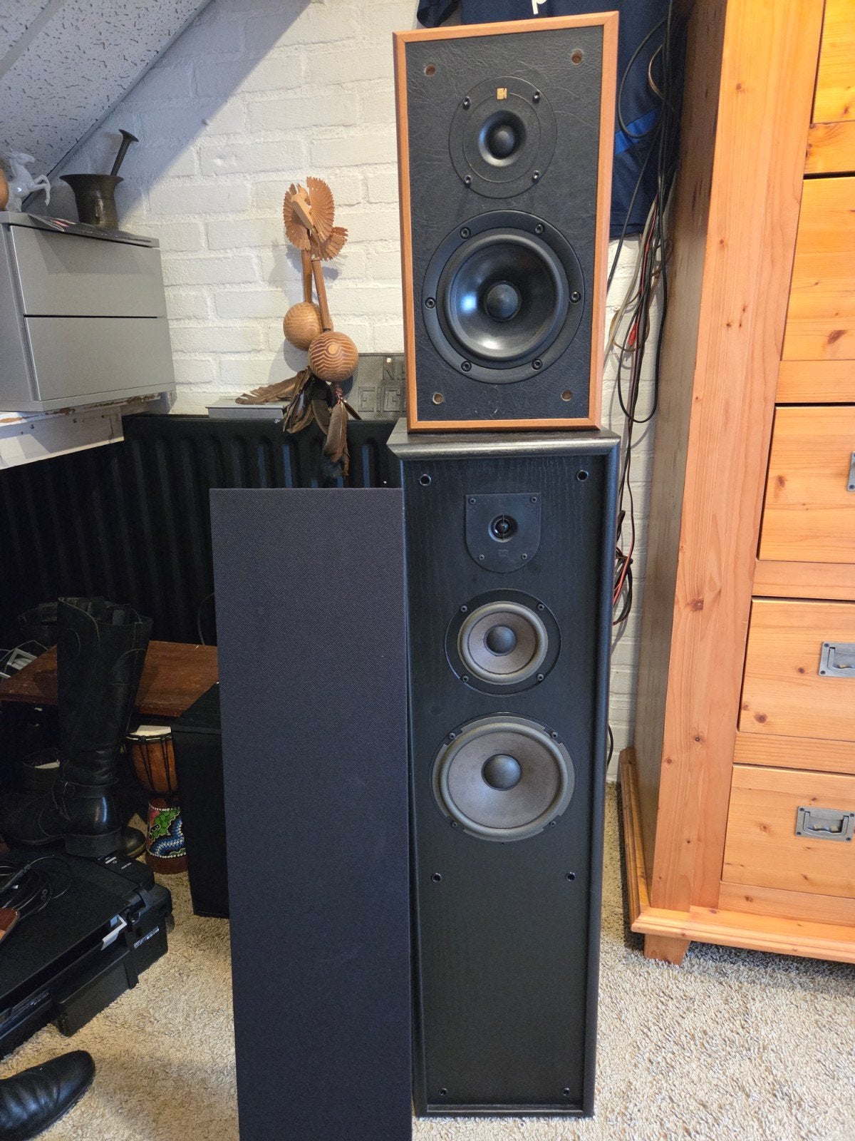 JBL TLX5000 + KEF Cresta 2 + Kef Cresta 20C speakers, Ophalen, JBL, Zo goed als nieuw, 120 watt of meer