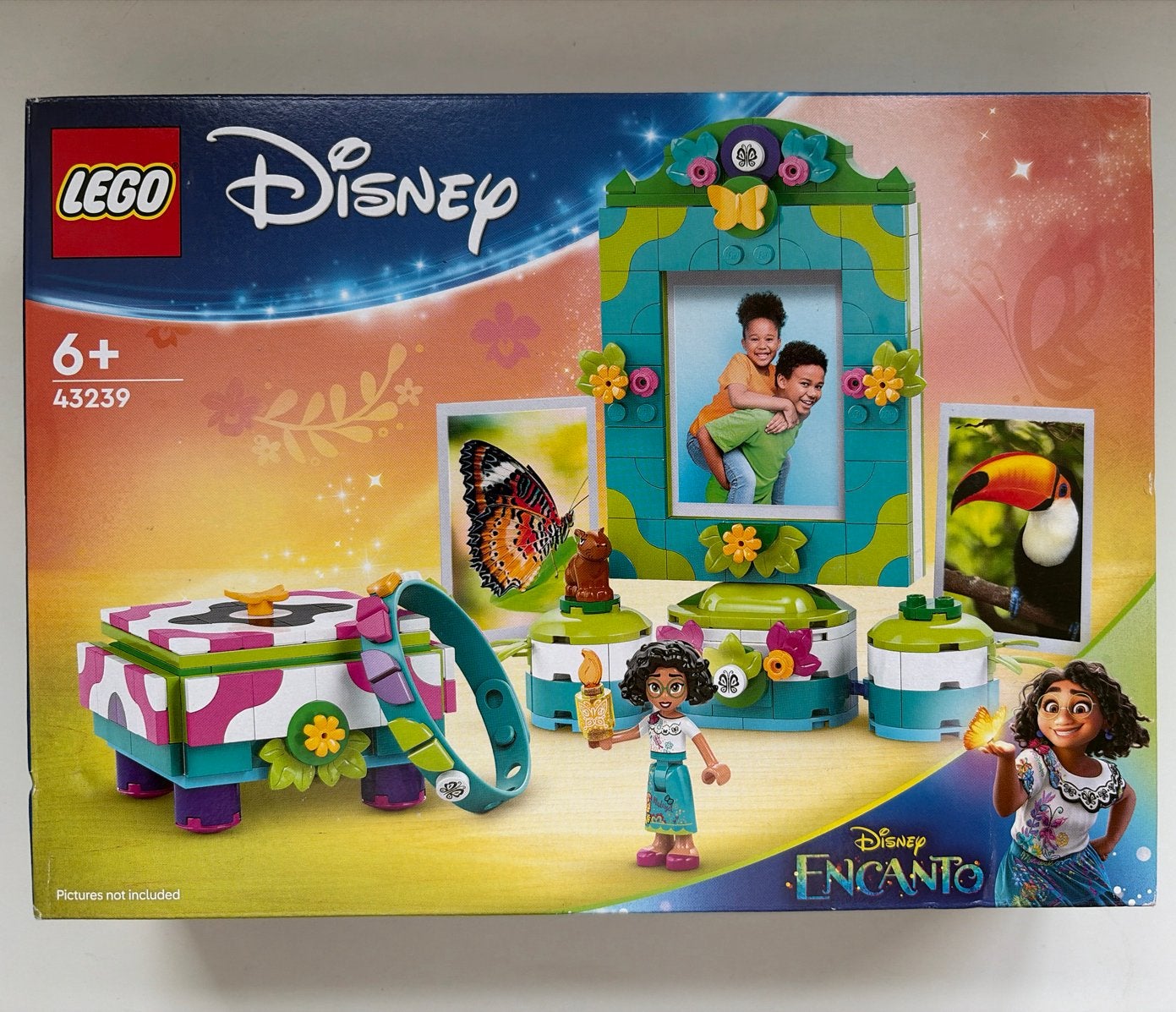 LEGO Disney Encanto 43239 Mirabel's Fotolijst & Sieradendoos, Lego, Denemarken, Nieuw, Ophalen of Verzenden
