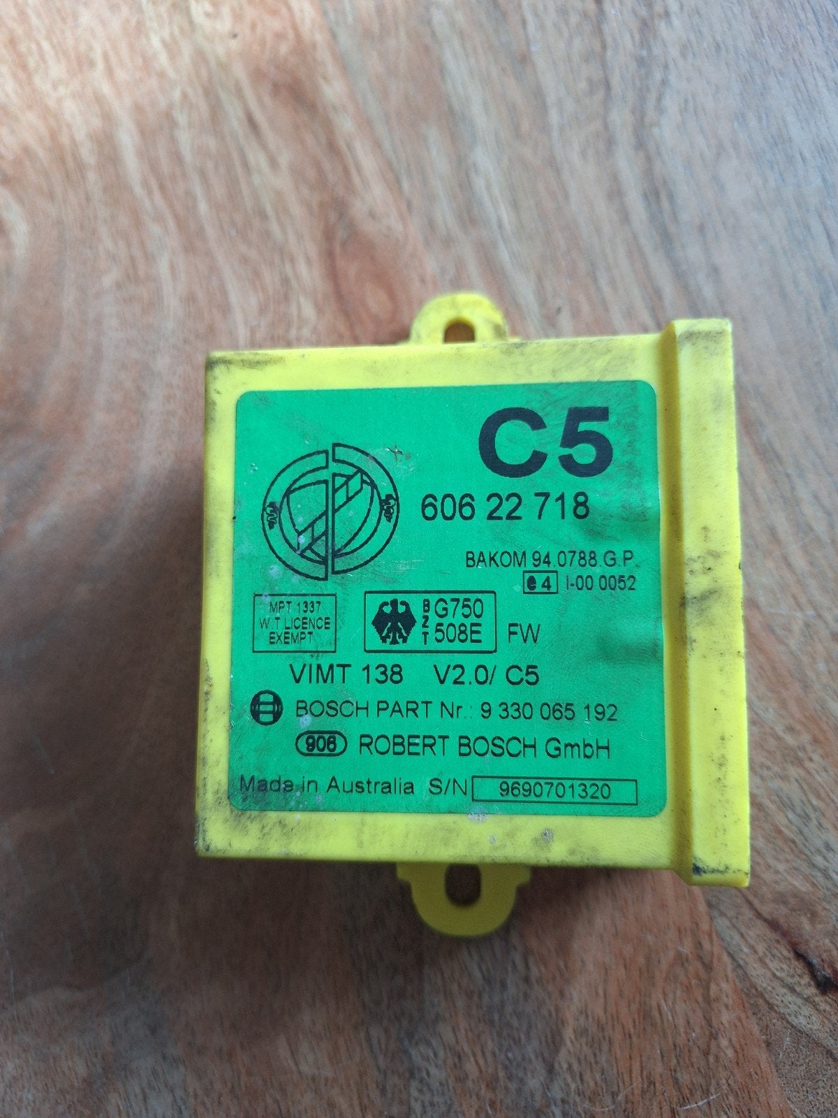 Startonderbreker - Bosch 60622718, Auto-onderdelen, Ophalen of Verzenden, Gebruikt