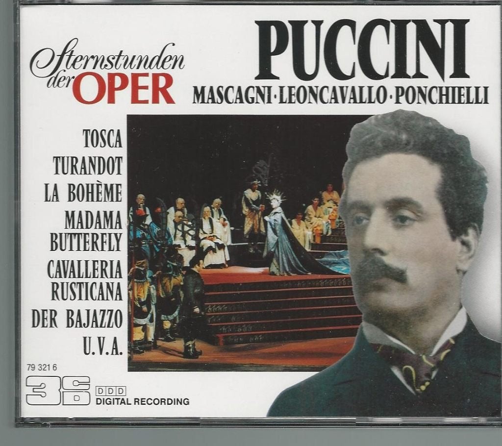 Puccini - Sternstunder der Oper serie = 3cd BOX = 3,99, Ophalen of Verzenden, Classicisme, Zo goed als nieuw, Kamermuziek