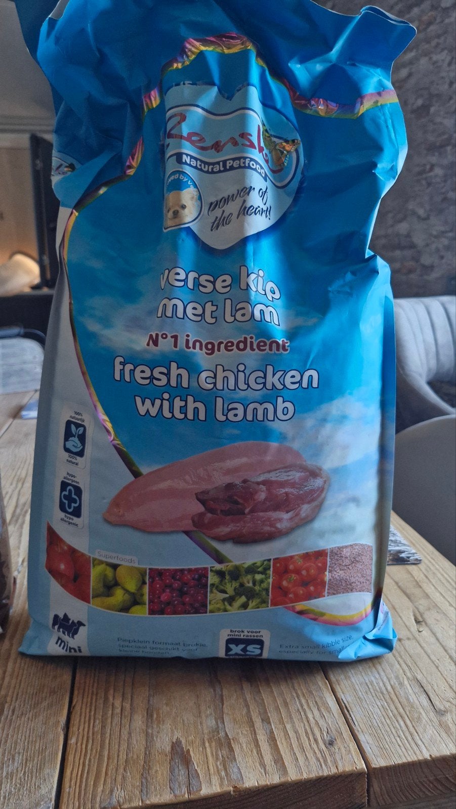 Renske kip lam mini brok 6.5 kilo, Ophalen, Hond