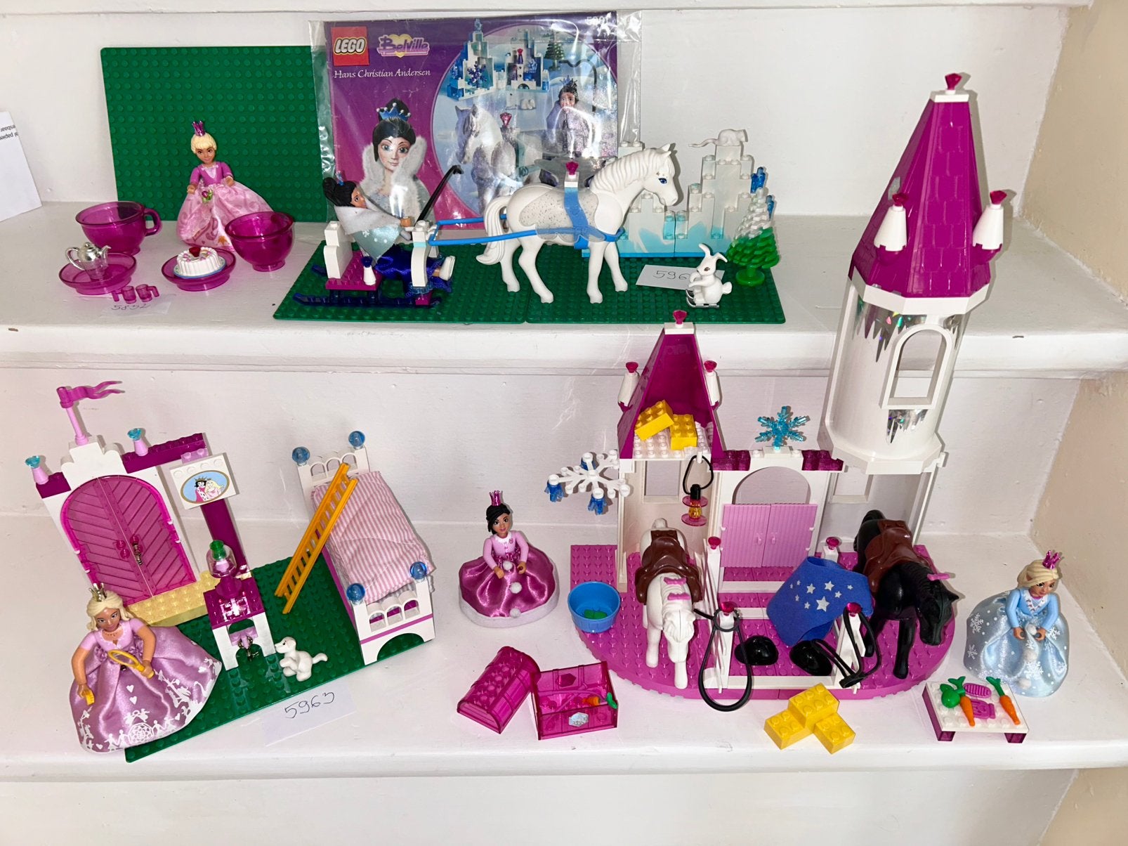 Lego Belville sets 5832 5963  5961 7581  €14.50-37.50, Kinderen en Baby's, Speelgoed | Duplo en Lego, Lego, Ophalen of Verzenden