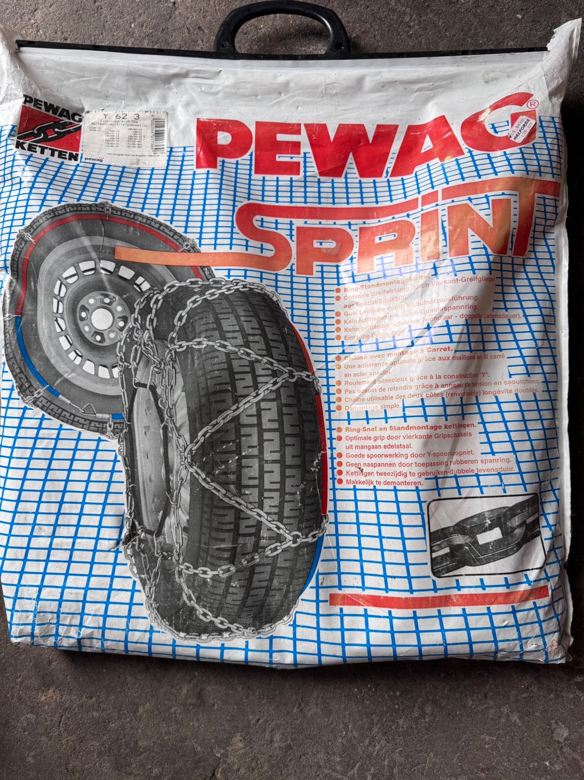 Pewag sneeuwkettingen nieuw, Auto diversen, Sneeuwkettingen, Ophalen of Verzenden, Nieuw