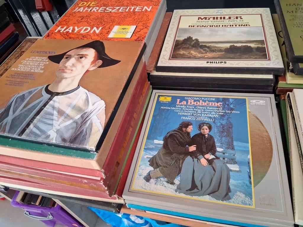 LP's Vinyl Klassiek Boxen ruime keuze, Ophalen, Classicisme, Overige formaten, Overige typen