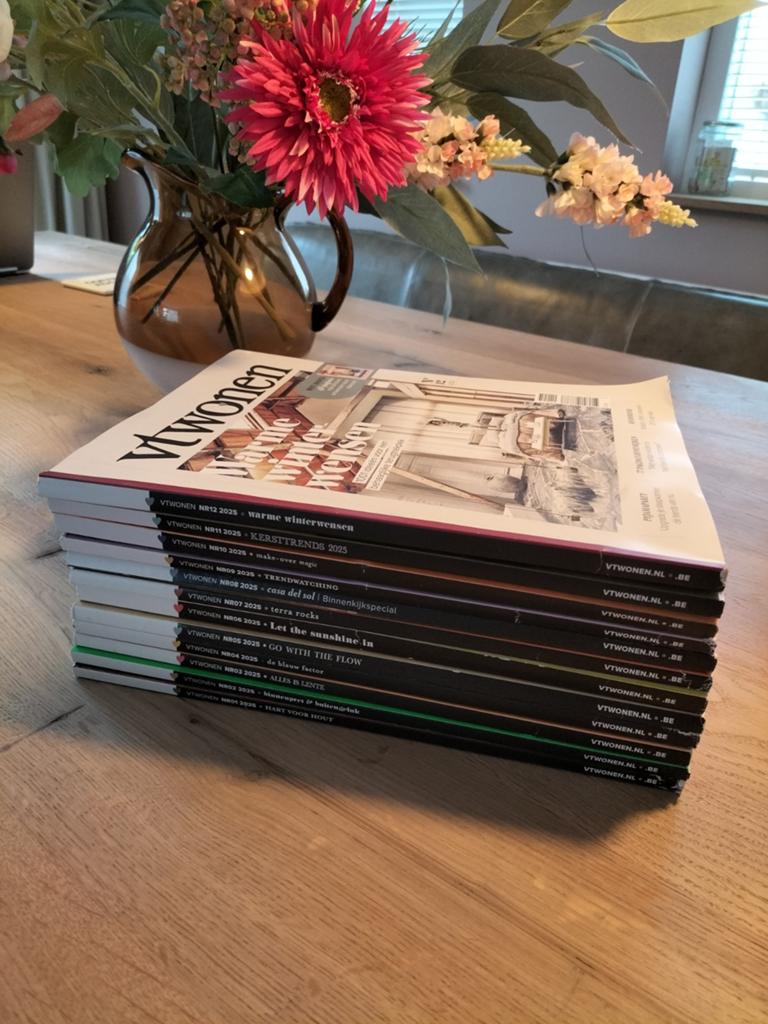 Jaargang 2025 VT wonen, Boeken, Ophalen, Gelezen, Overige typen