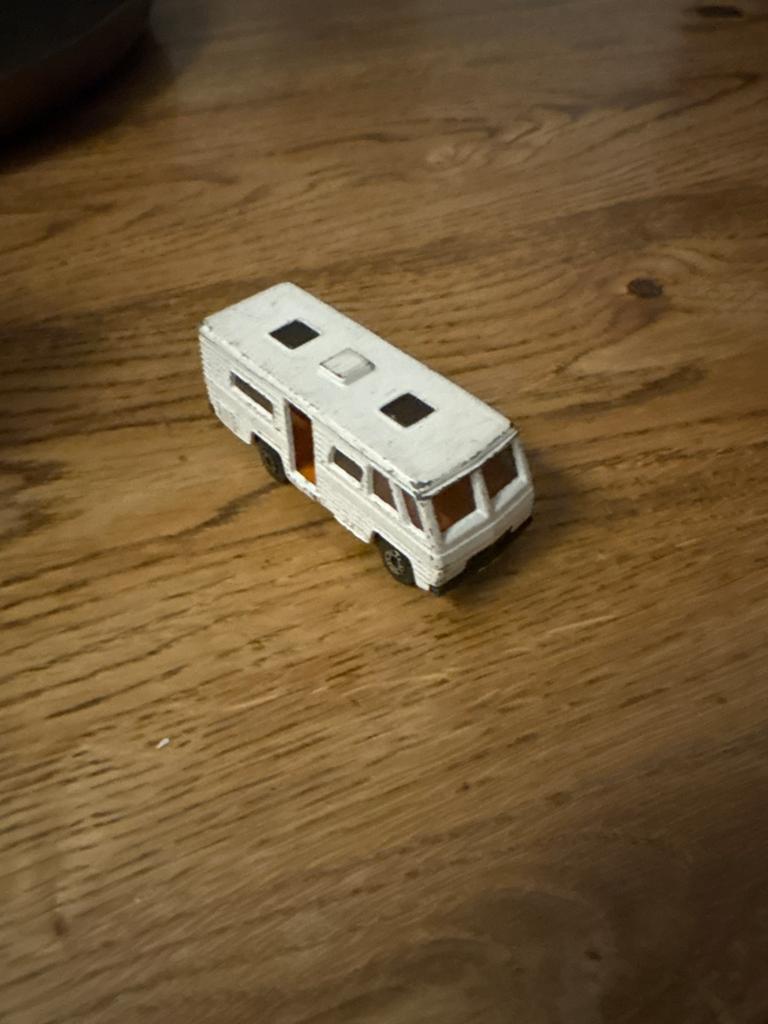 Vintage Matchbox Mobile Home (1970 Lesney England), Overige merken, Gebruikt, 1:50 of kleiner, Auto