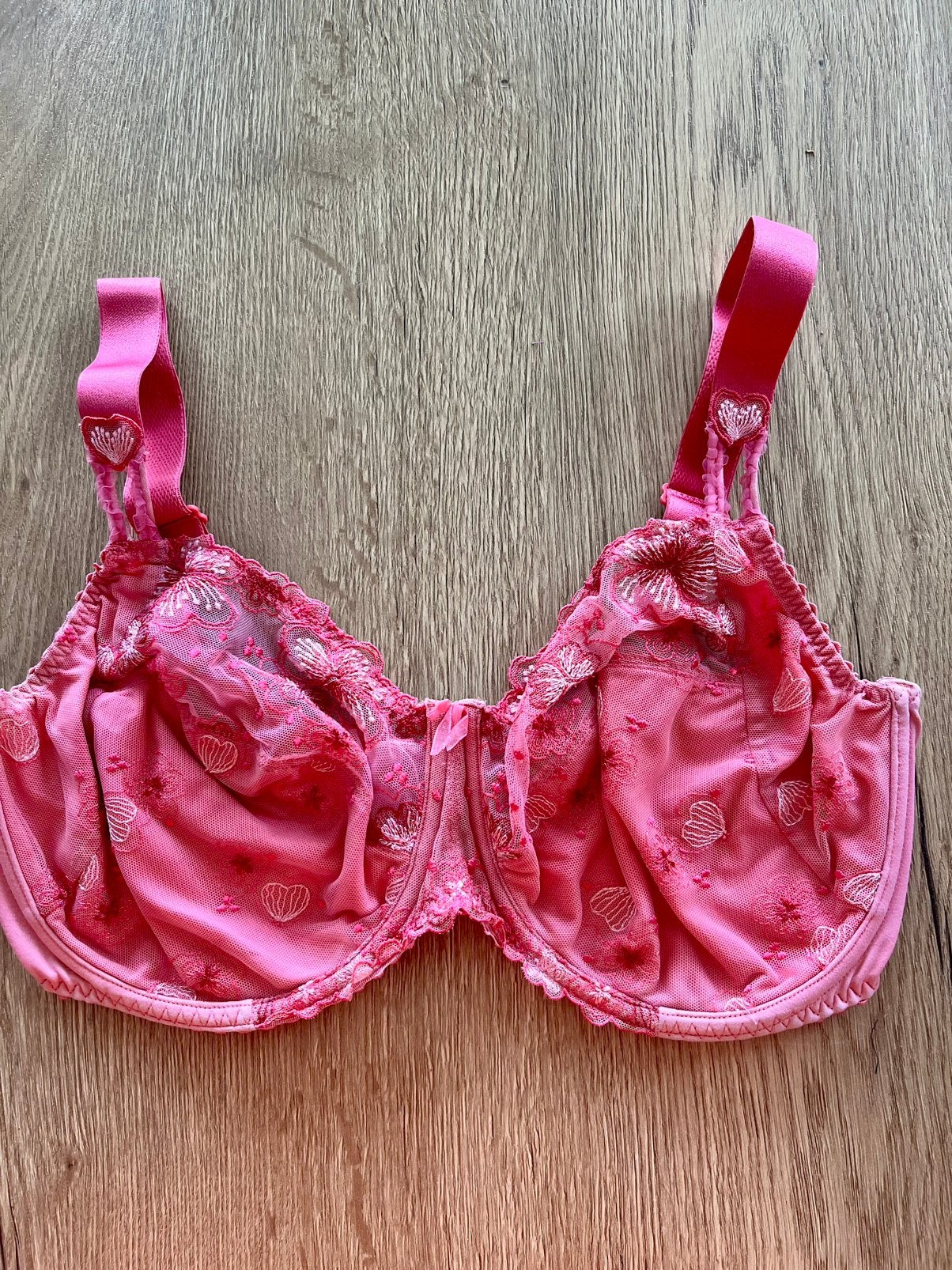 Prima donna 80F full cup fuchsia borduur, Verzenden, BH, Roze