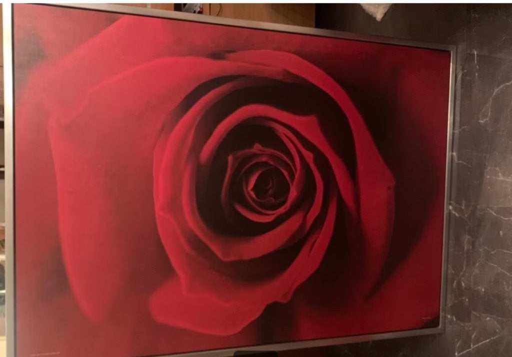 Schilderij De Roos, Ophalen, Bloemen