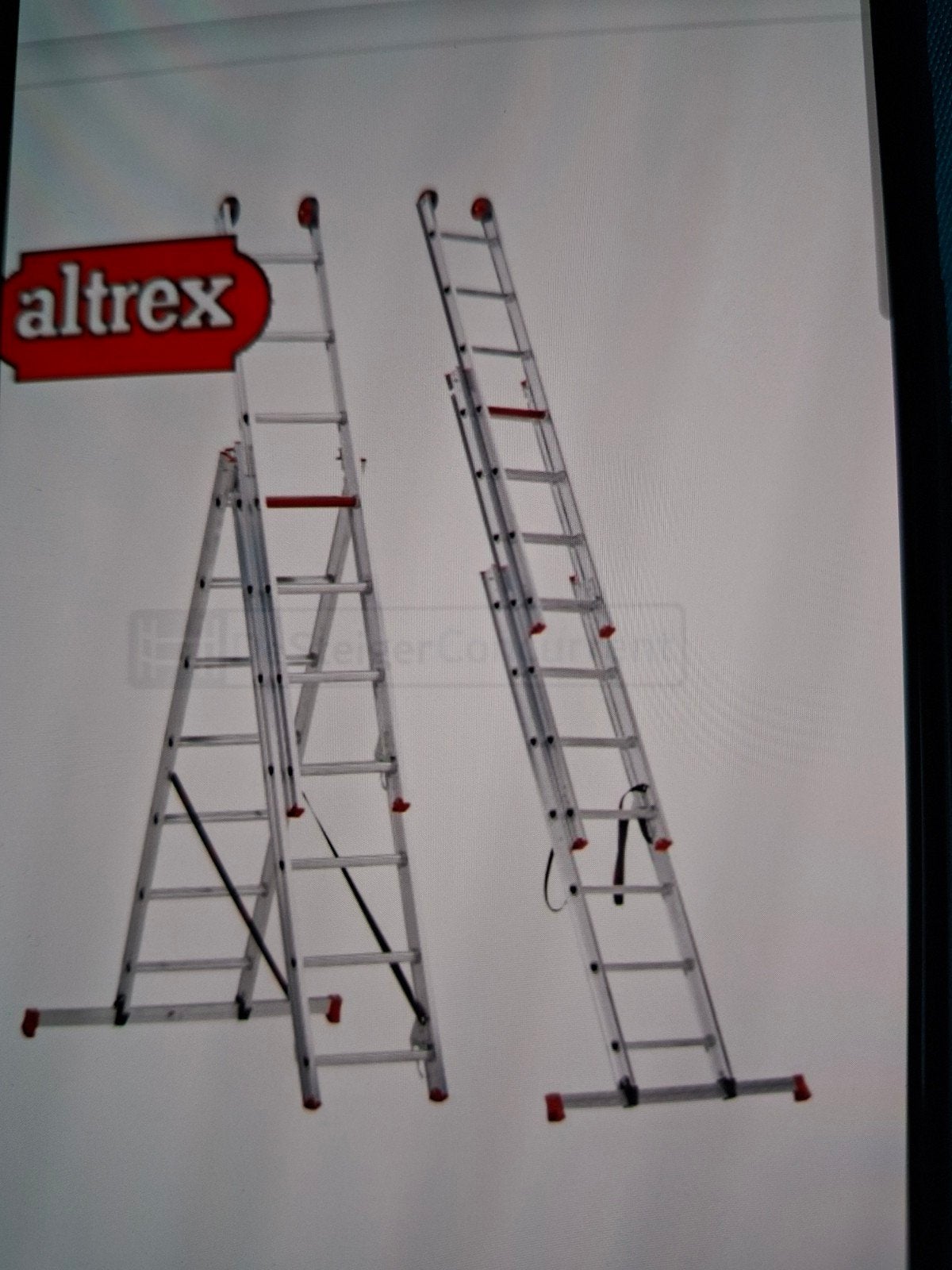 Altrex reformladder 3 delig 12 sporten, Doe-het-zelf en Verbouw, Ophalen, Gebruikt, 4 meter of meer