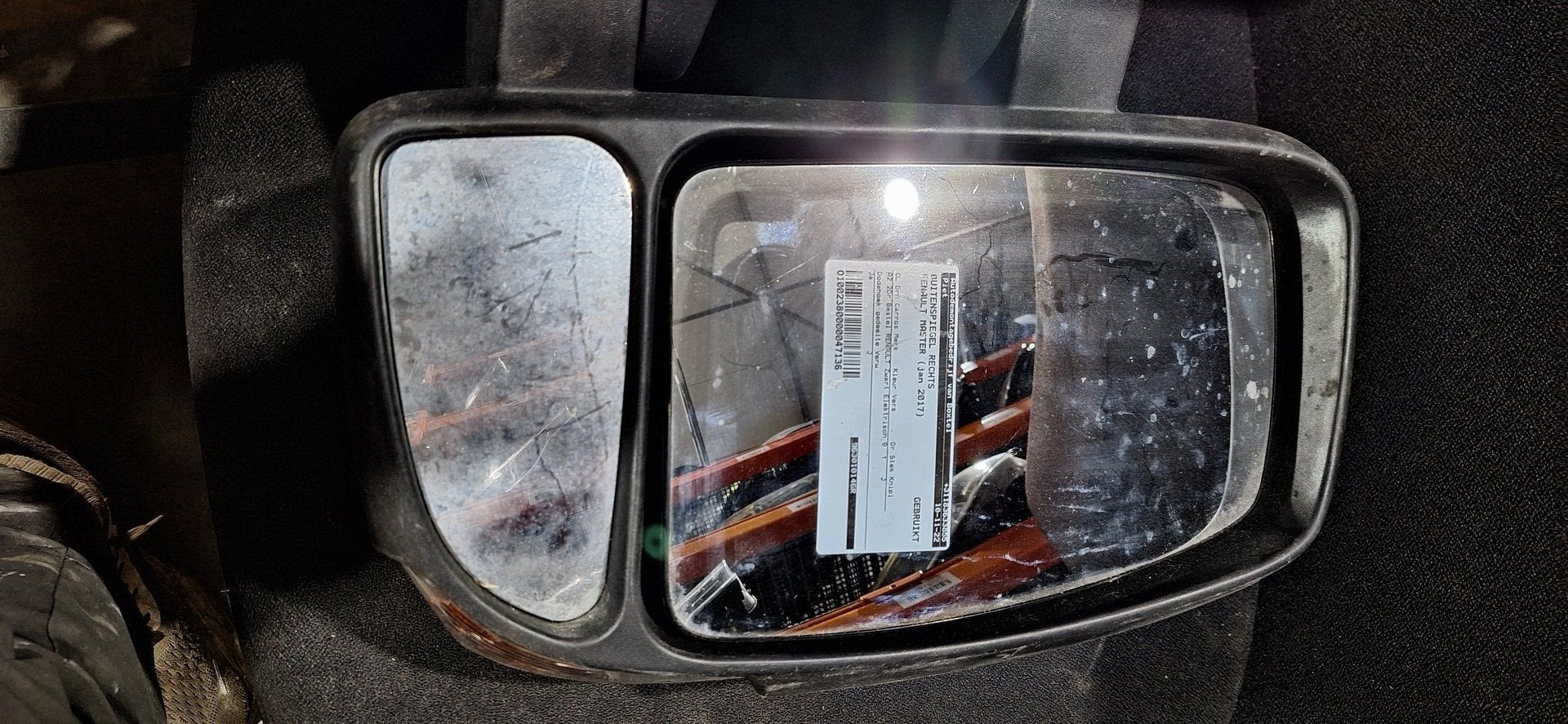 Renault Master rechter buitenspiegel met dodehoek (2017), Gebruikt, -, -, Ophalen of Verzenden