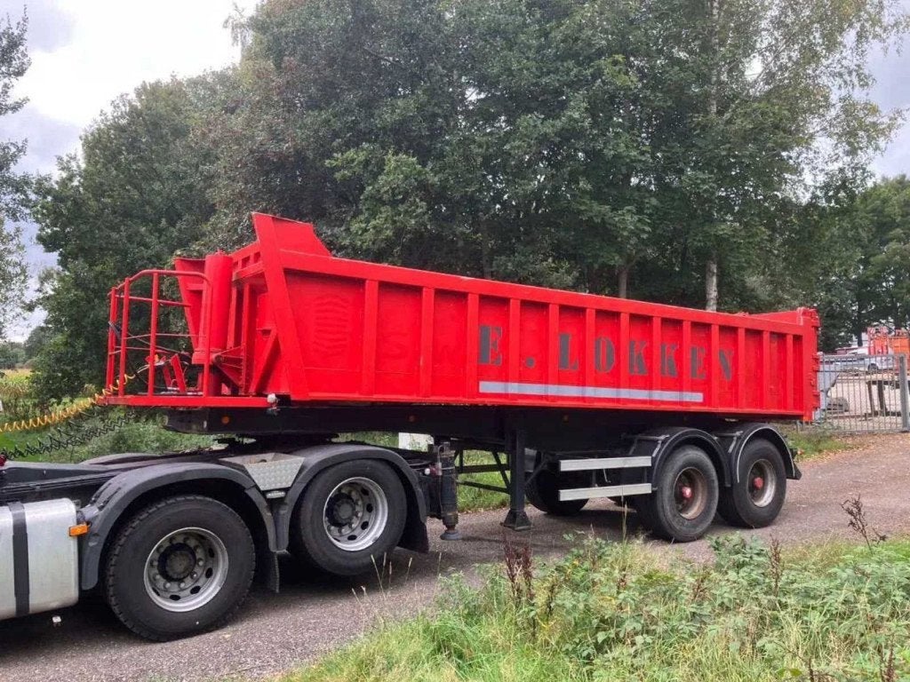 Kieper trailer Oplegger, Auto's, Vrachtwagens, Overige brandstoffen, Bedrijf, Aanhangers en Opleggers, Te koop