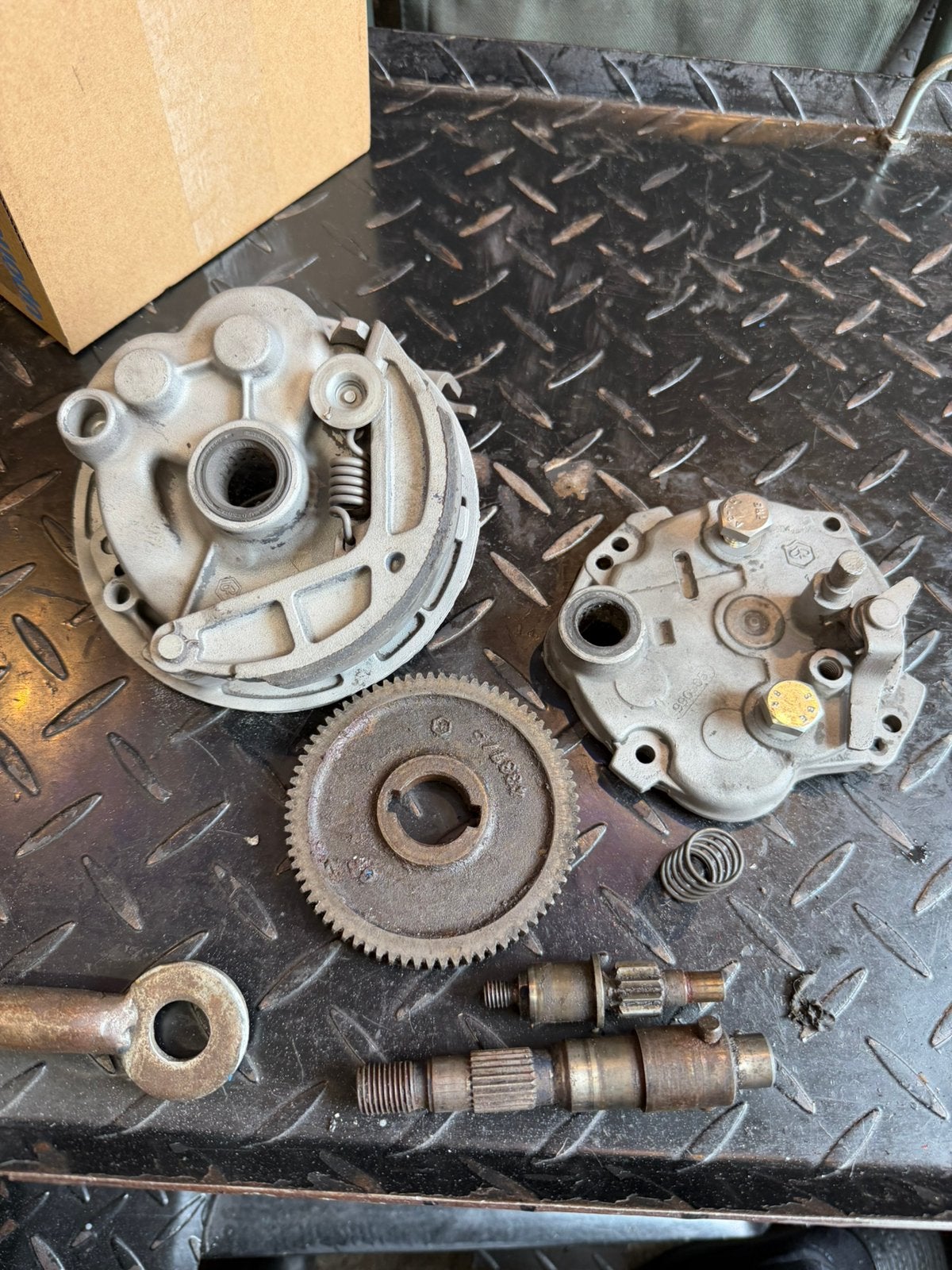Gilera citta klok, Ophalen of Verzenden, Gebruikt, Zadel