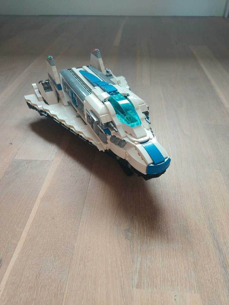 Bluebrixx 105543, Quantum Colony Vulture Shuttle, zgan, Ophalen of Verzenden, Zo goed als nieuw, Overige merken
