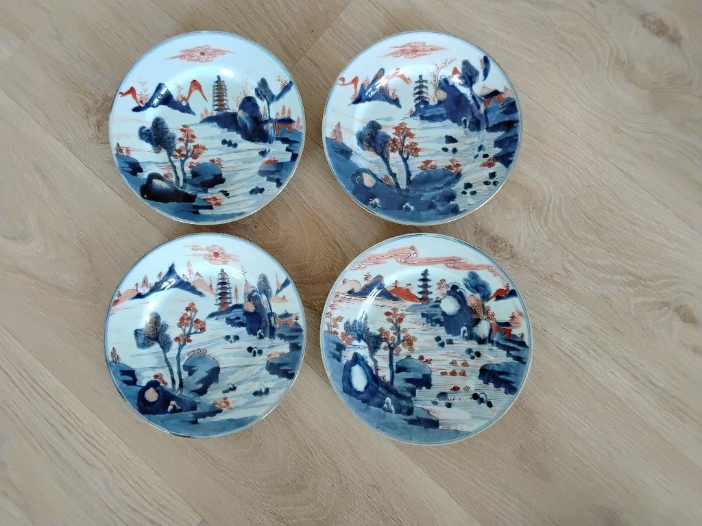 Chinese Imari bordjes, Antiek en Kunst, Antiek | Porselein, Ophalen