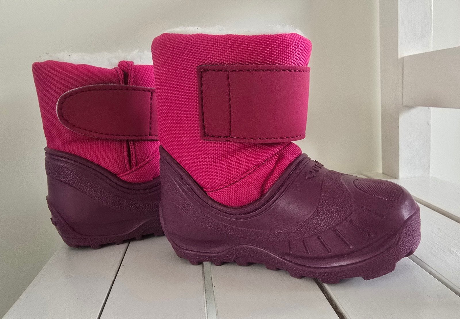 Quechua kinderlaarzen roze/paars maat 18/19 NIEUW!, Quechua, Jongen of Meisje, Ophalen of Verzenden, Laarzen