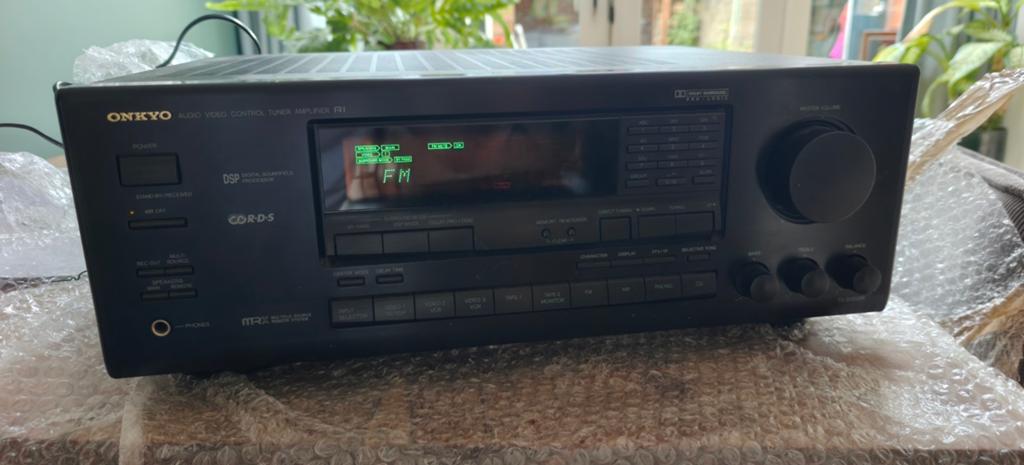 Onkyo TX-SV525R Audio Video Control Tuner Versterker, Ophalen of Verzenden, 60 tot 120 watt, Onkyo, Gebruikt