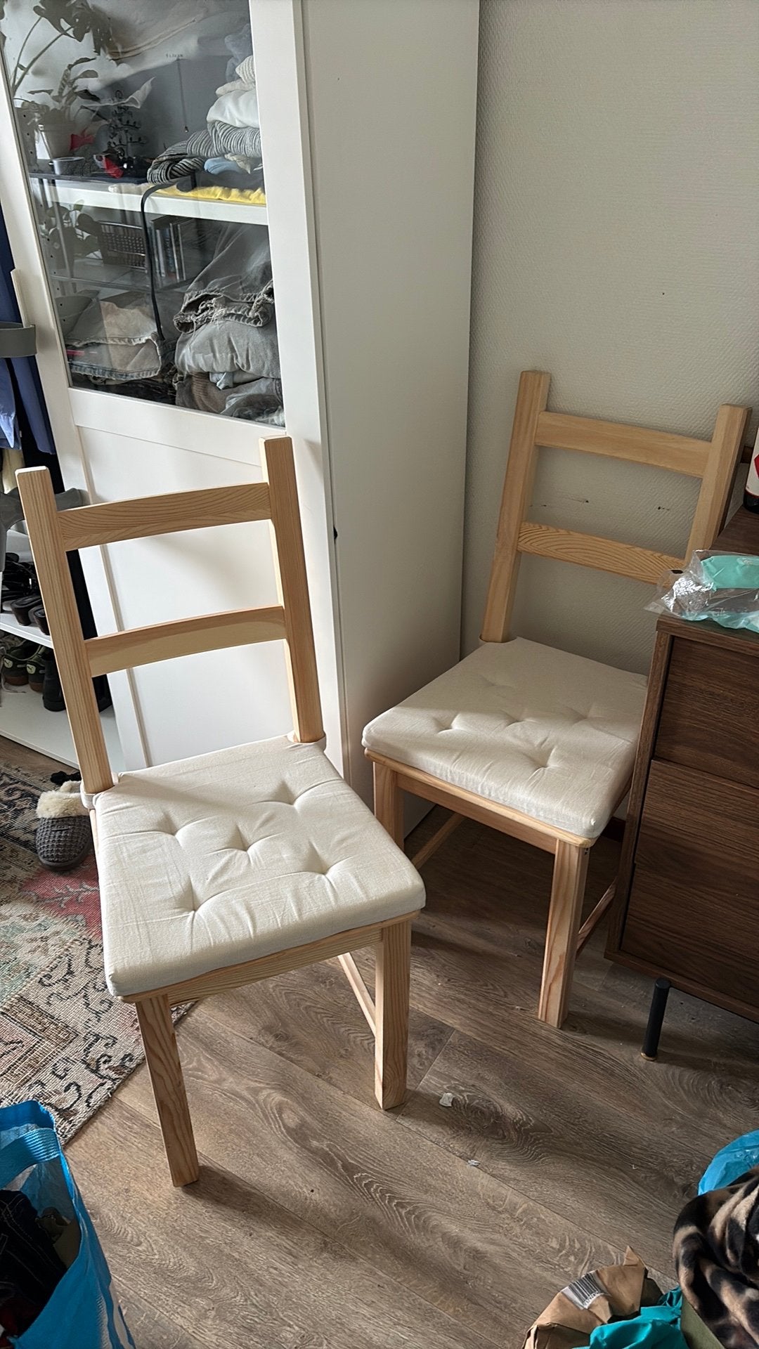 Stoelen inclusief kussens, Ophalen, Zo goed als nieuw