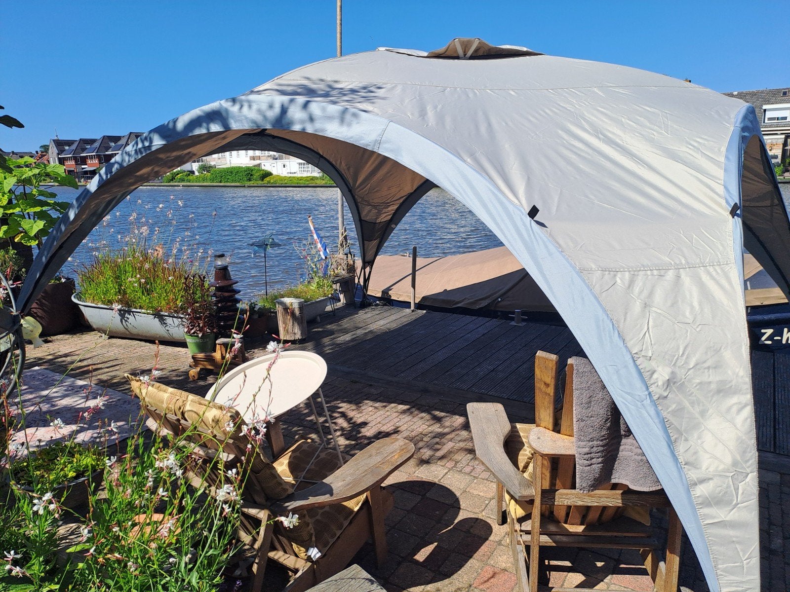 Partytent voor tuin of evenementen, Tuin en Terras, Partytenten, Ophalen, Opvouwbaar, Partytent, Zo goed als nieuw