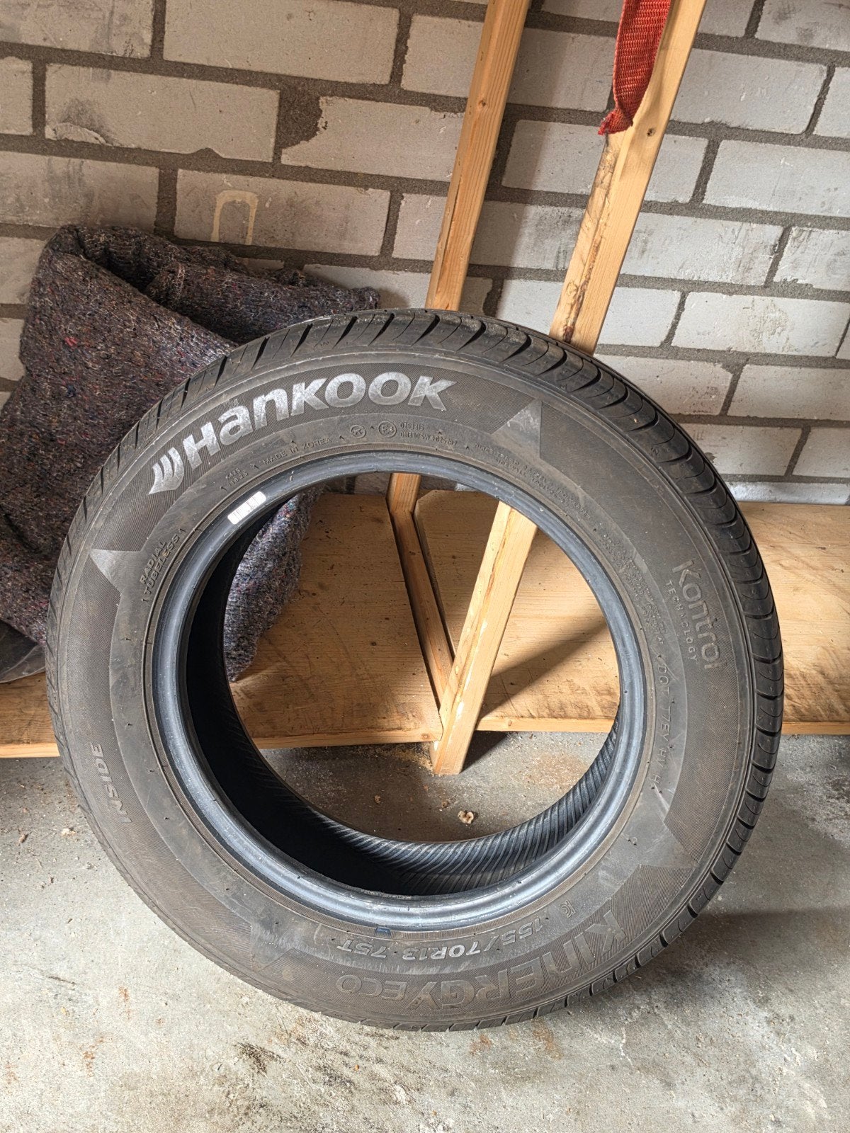 1x zomerband Hankook Kinergy Eco 155/70 R13, Auto-onderdelen, Banden en Velgen, Ophalen, 155 mm, 13 inch, Band(en)