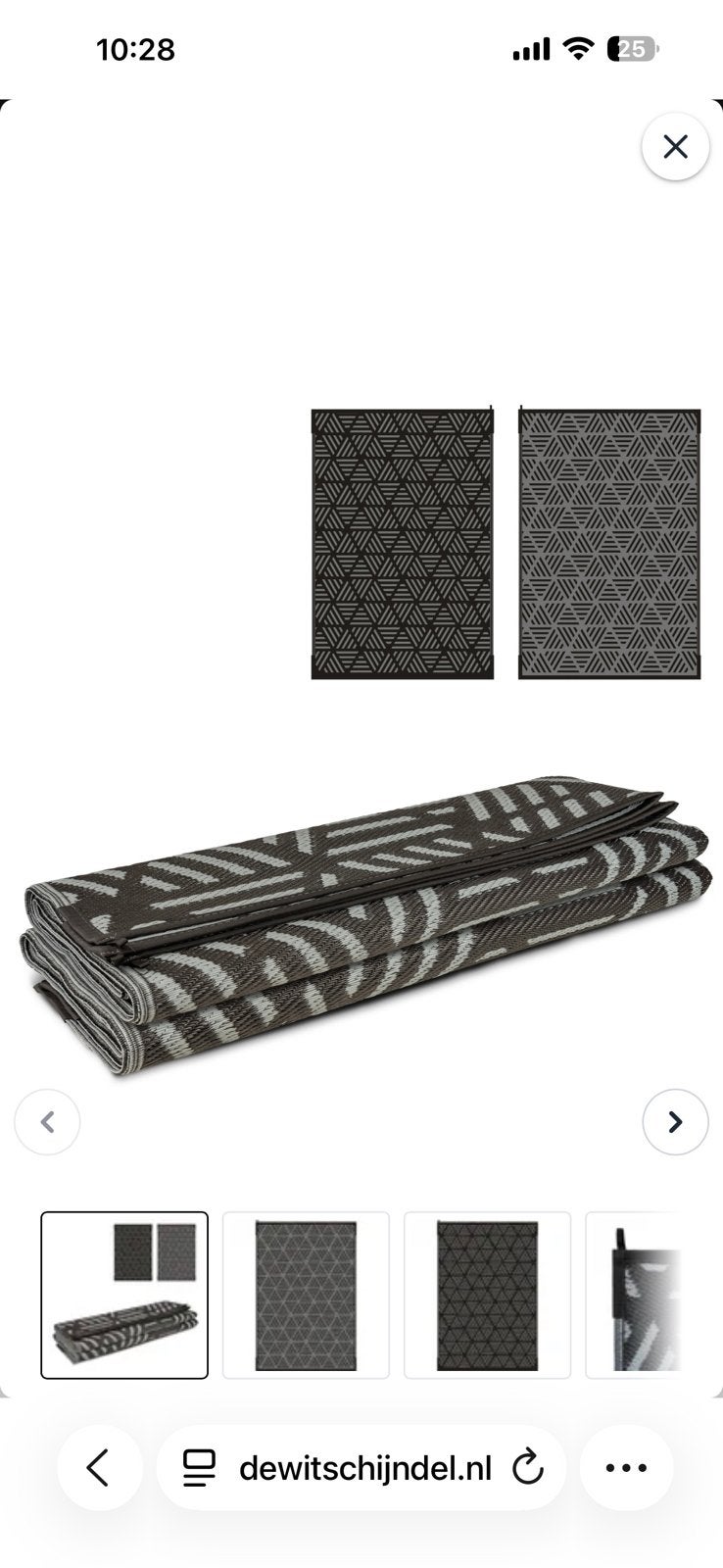 Tuin tapijt 270 x 400 zgan T.E.A.B., Ophalen of Verzenden, Zo goed als nieuw, Hout