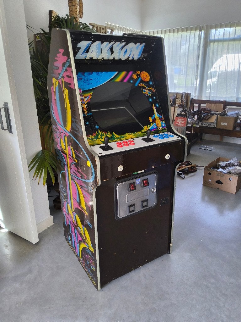 Retro Arcadekast Zaxxon 2UP Atari Nintendo Pacman Donkey etc, Ophalen, Gebruikt