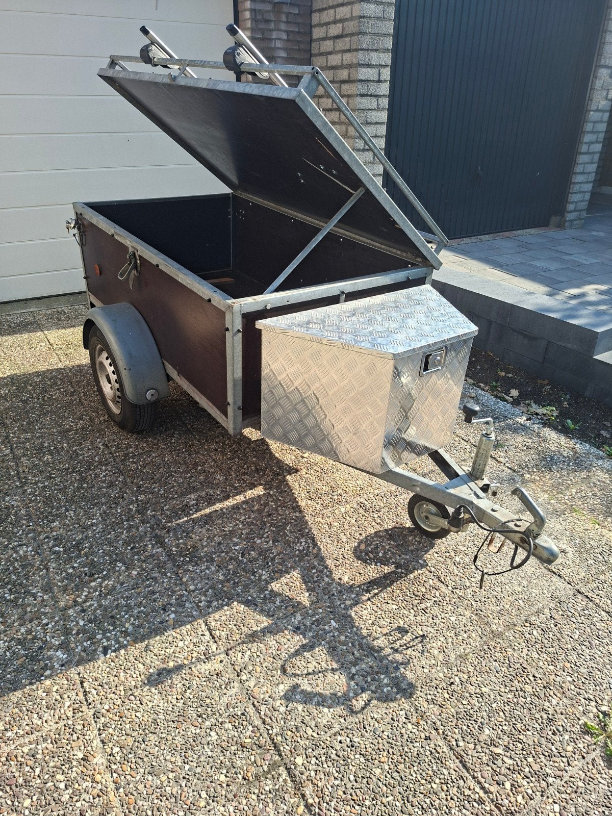 Bagagewagen / aanhangwagen, Ophalen, Gebruikt