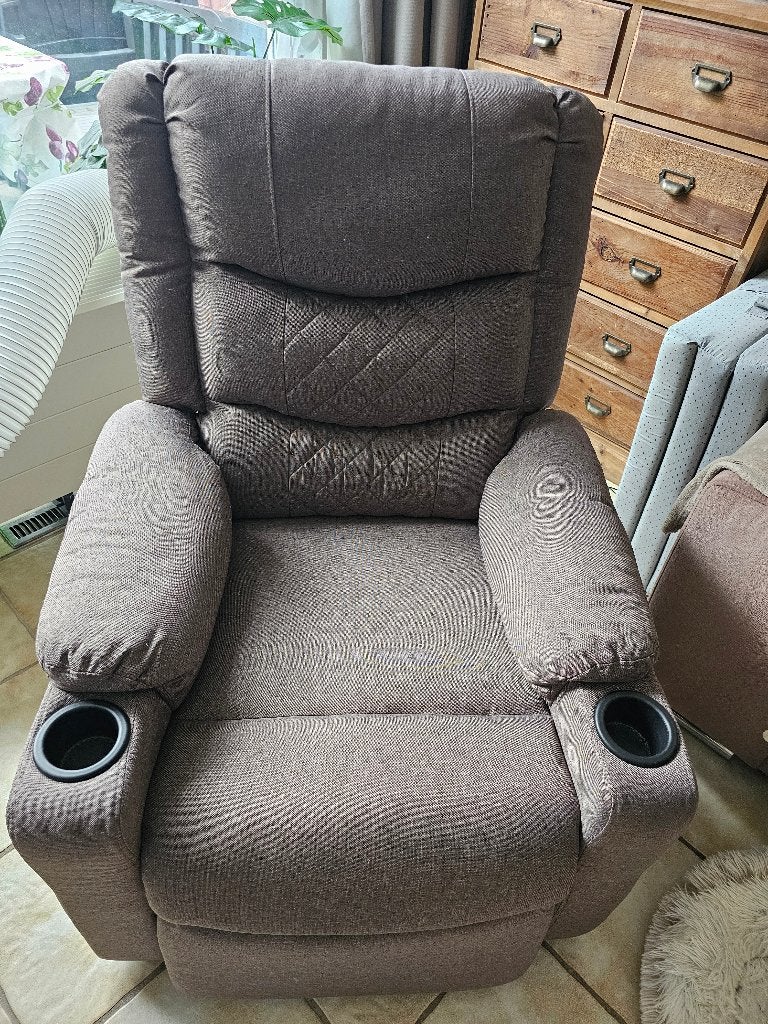 Fauteuil, Huis en Inrichting, Fauteuils, Ophalen, 75 tot 100 cm, Zo goed als nieuw, Stof