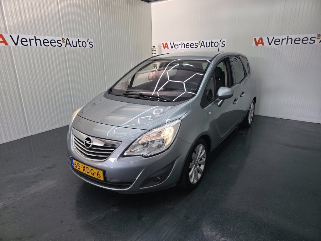 Opel Meriva 1.4 Turbo Ann. Ed. (bj 2012), Voorwielaandrijving, Euro 5, Stof, Gebruikt