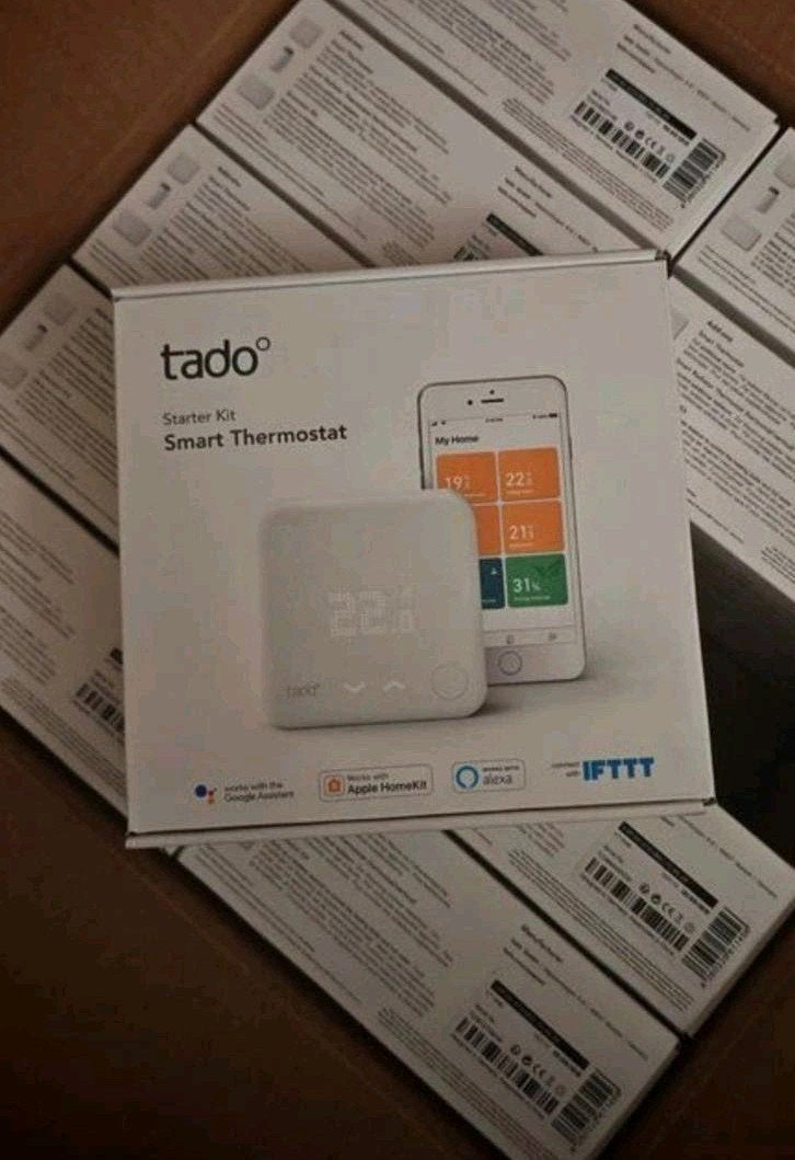 Tado Slimme Thermostaat en Bridge Starter Kit V3 NIEUW, Ophalen of Verzenden, Slimme thermostaat, Nieuw