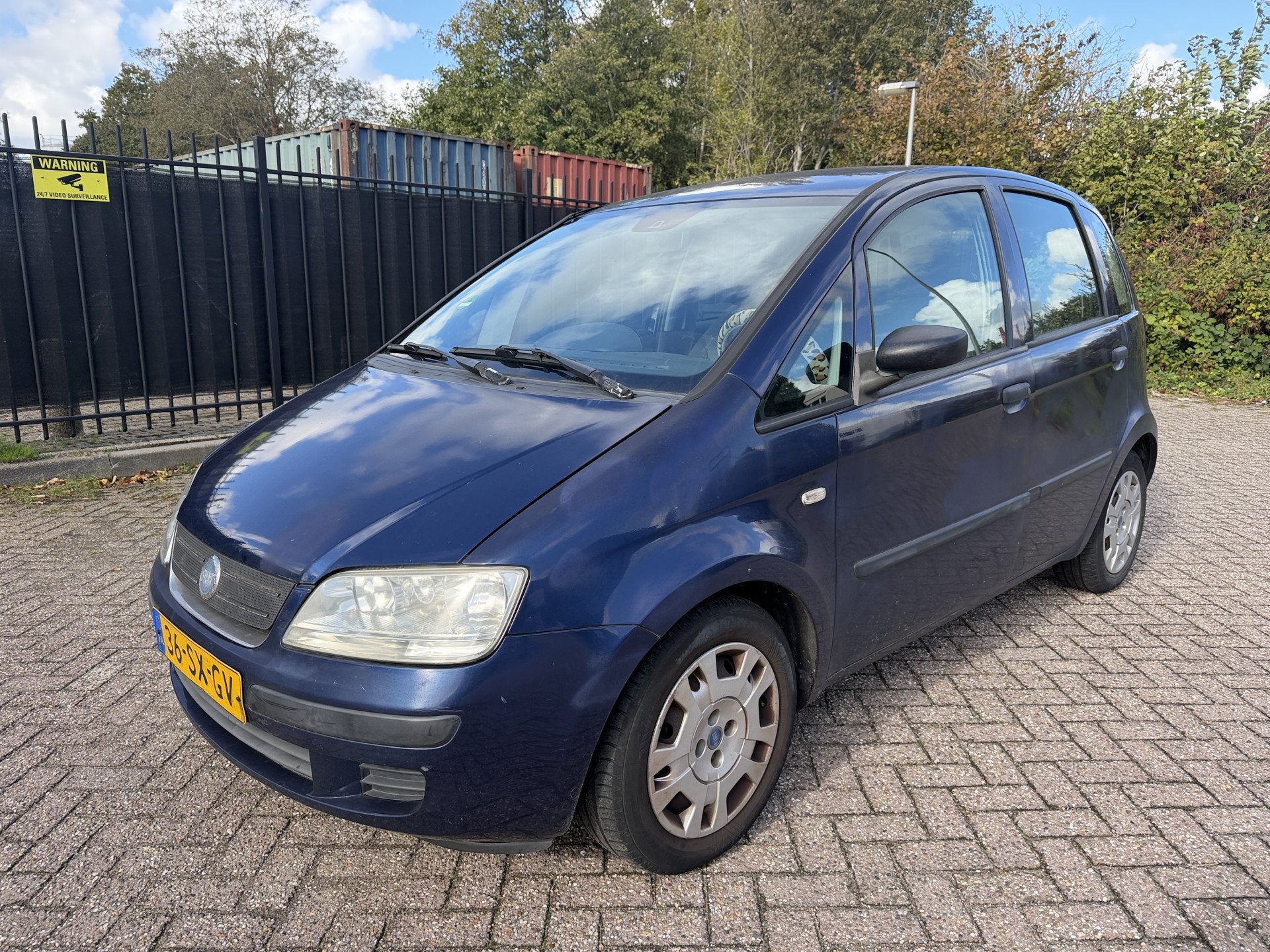 Fiat Idea 1.4-8V Actual Plus Multimedia (bj 2006), Auto's, Voorwielaandrijving, Gebruikt, 4 cilinders, 49 €/maand