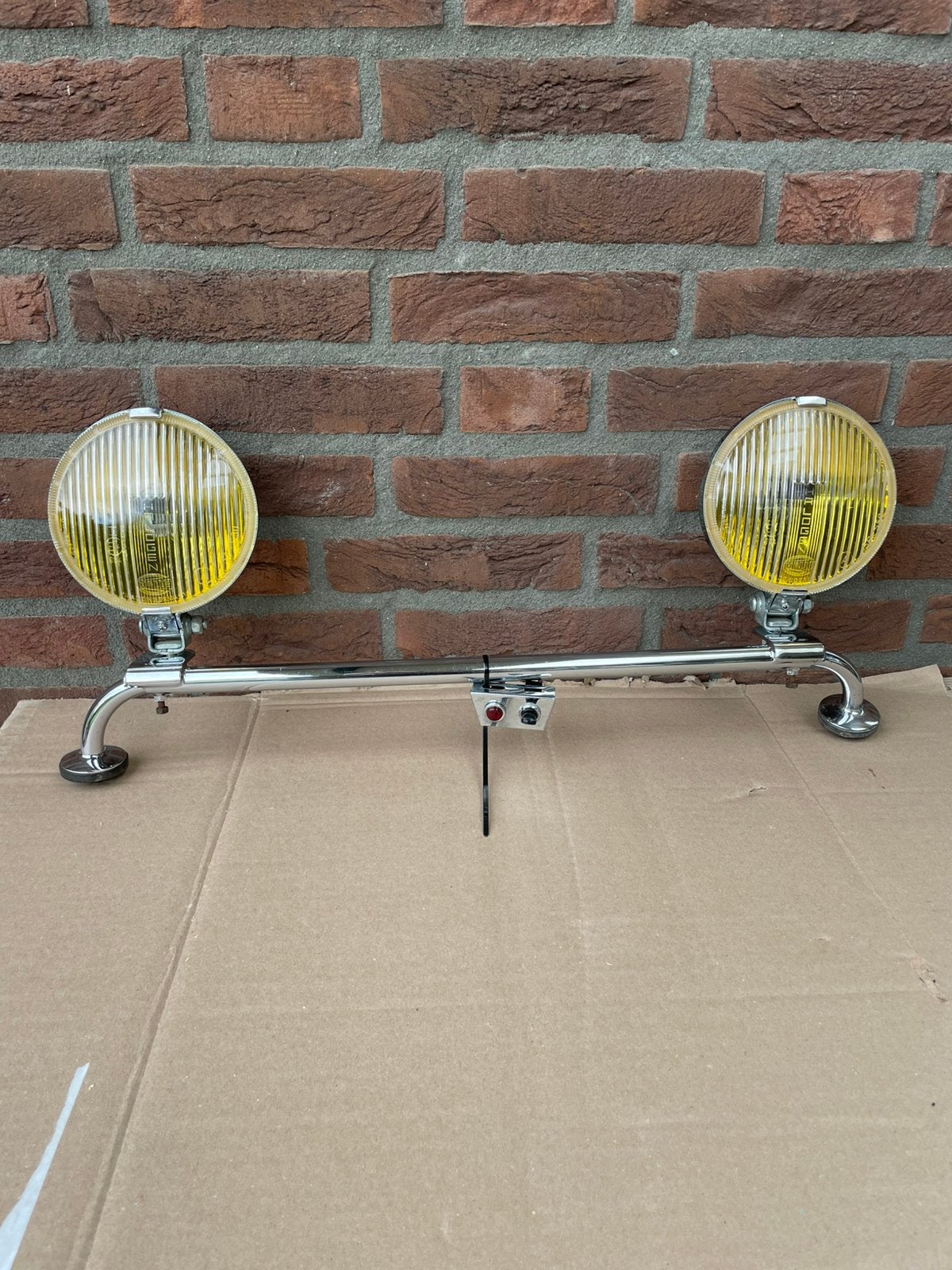 Mistlampen op verchroomde steun voor Amazon, Ophalen of Verzenden, Volvo