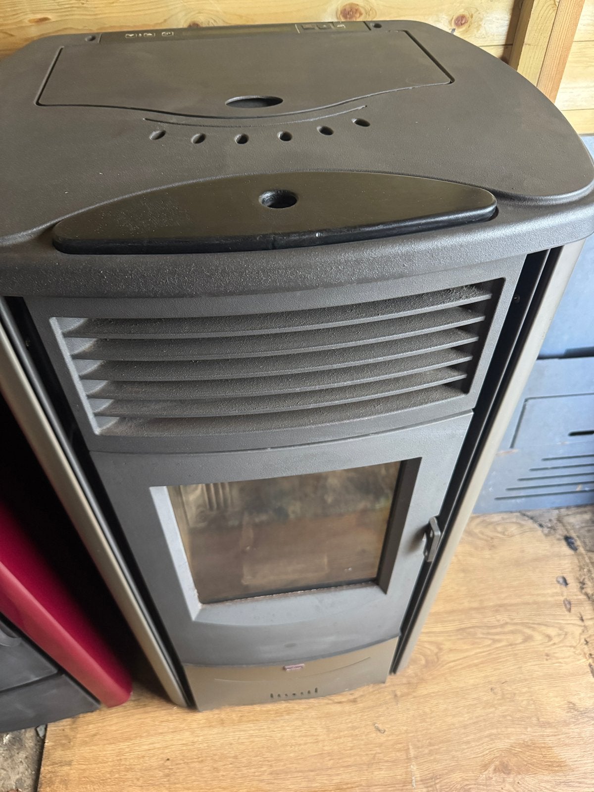 Superior Sabrina pelletkachel 11kw, Ophalen, Zo goed als nieuw, Overige brandstoffen, Pelletkachel