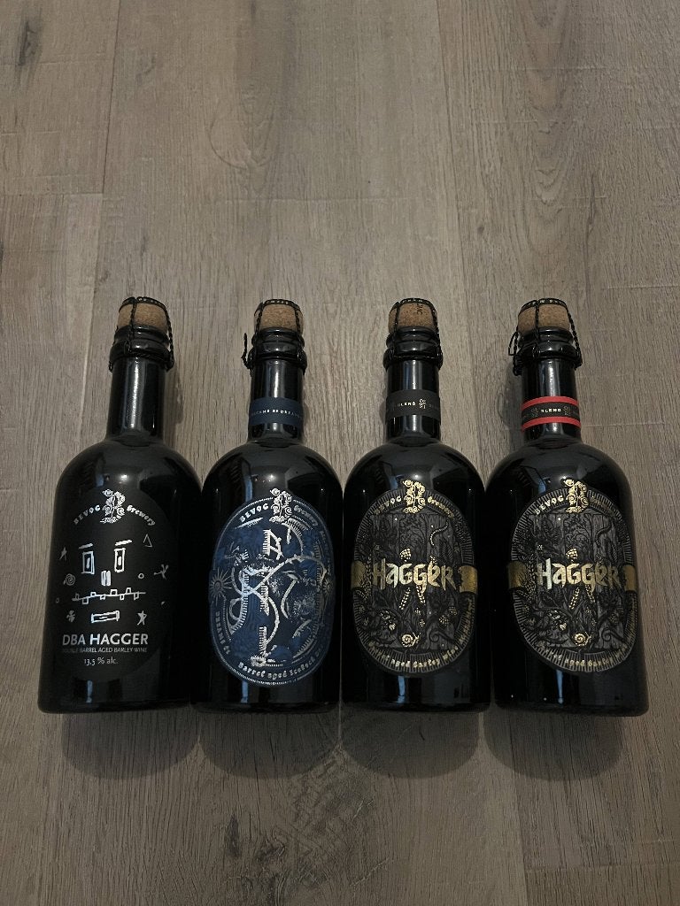 Set Bevog 3x Hagger + 1x Dreams, Verzamelen, Ophalen of Verzenden, Nieuw, Flesje(s), Overige merken
