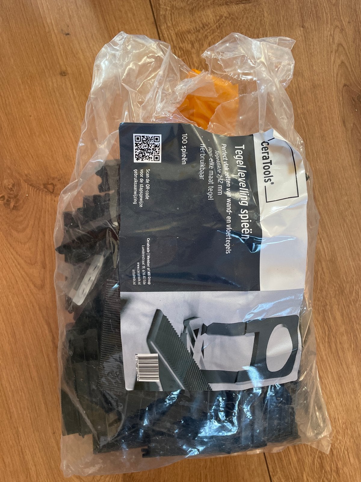 Tegel leveling clips en spieën (CeraTools), Ophalen, Overige materialen, Overige typen, Nieuw