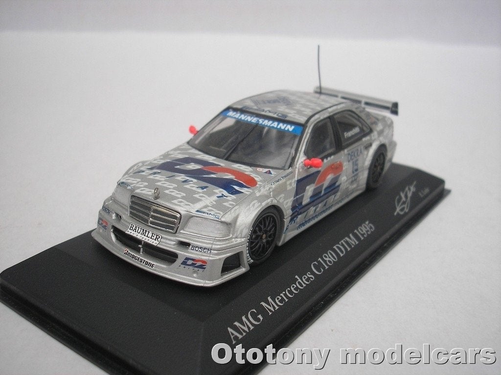 AMG Mercedes C180 #15 DTM Franchitti 1995 1/43 Minichamps, Ophalen of Verzenden, Zo goed als nieuw, Auto, MiniChamps