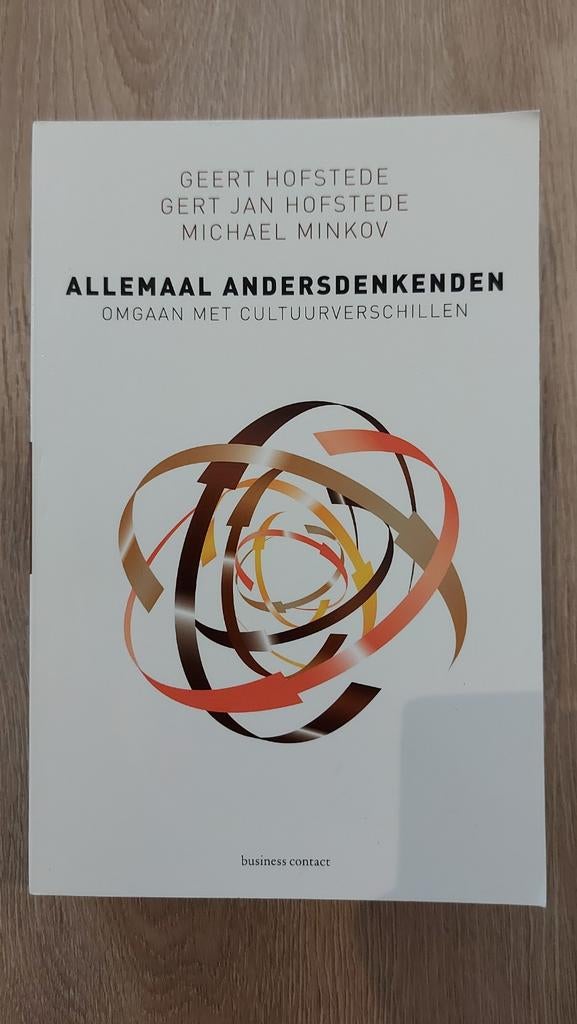 Allemaal Andersdenkenden: Omgaan met Cultuurverschillen, Ophalen of Verzenden, Zo goed als nieuw, Management, Geert Hofstede, Gert Jan Hofstede, Michael Minkov