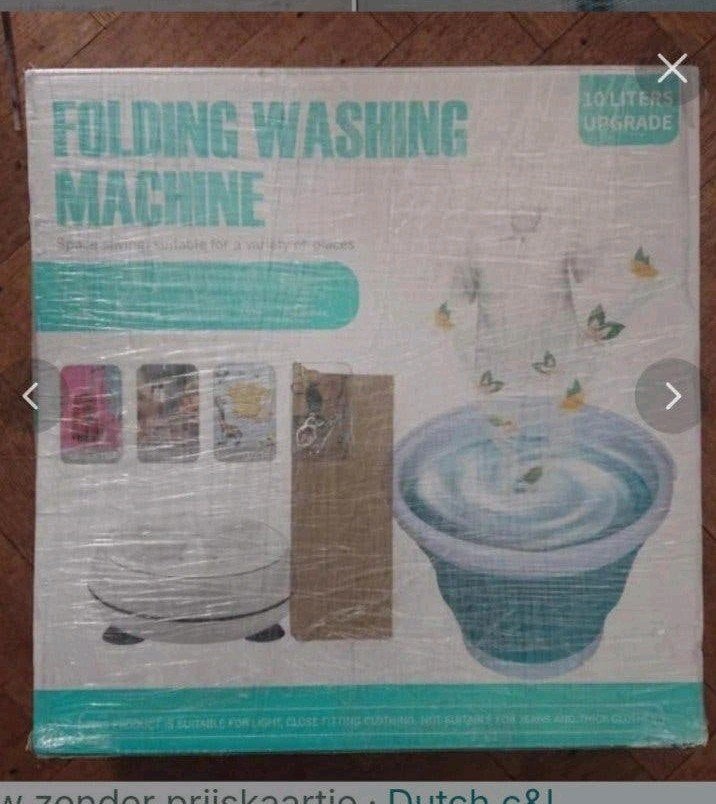 Opvouwbare camping wasmachine met usb, Ophalen of Verzenden, Nieuw, Overige