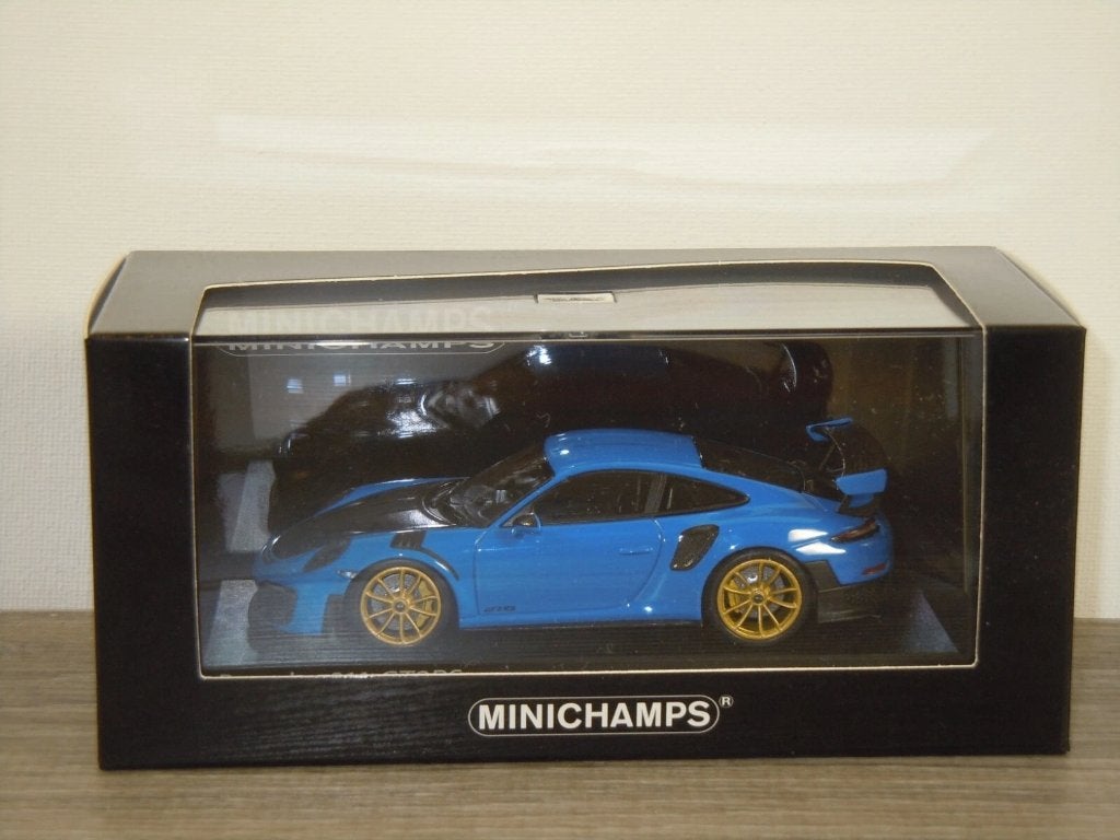 Minichamps Porsche 911 GT2RS Voodoo Blau 1:43, Minichamps, Auto, Verzenden, Minichamps GmbH & Co. KG, Aachen, Duitsland