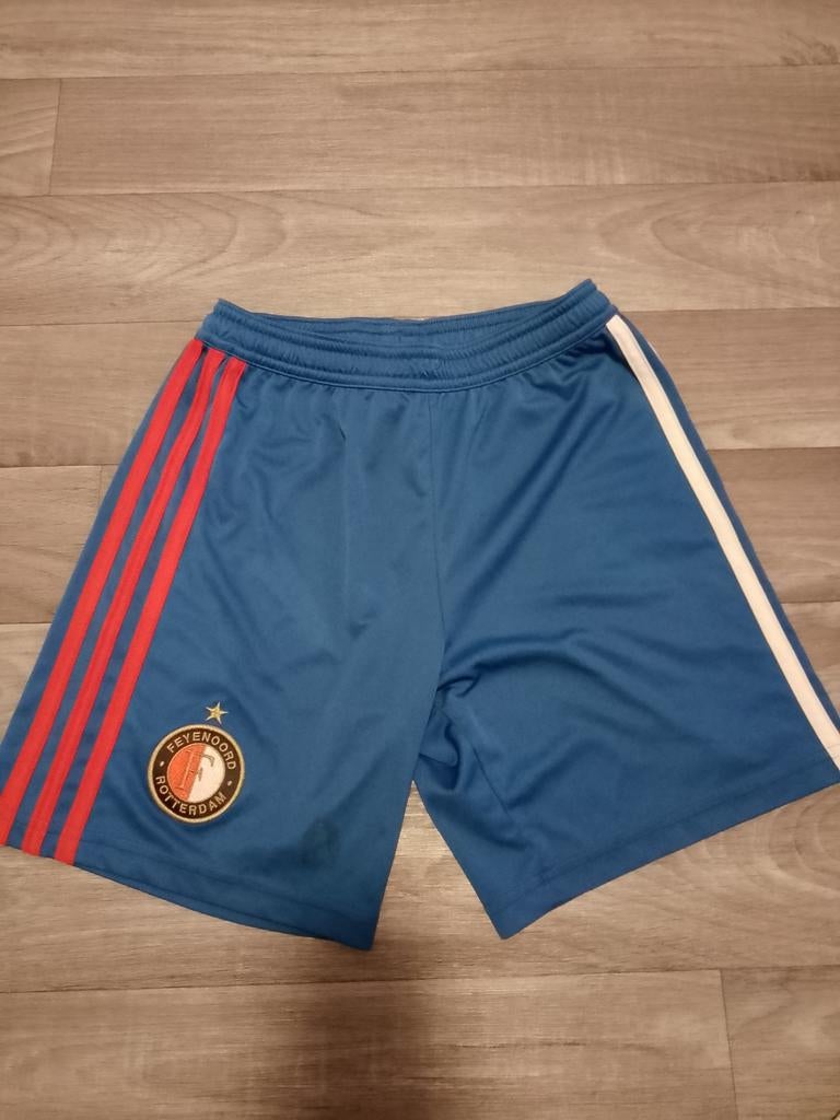 Feyenoord Voetbalbroekje Kinderen Maat 140 - Origineel, Adidas, Gebruikt, Jongen of Meisje, Sport- of Zwemkleding
