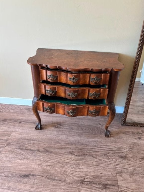Prachtige Bombe commode/buikaste in LouisXV stijl, Ophalen, Gebruikt, 50 tot 100 cm, 3 of 4 laden