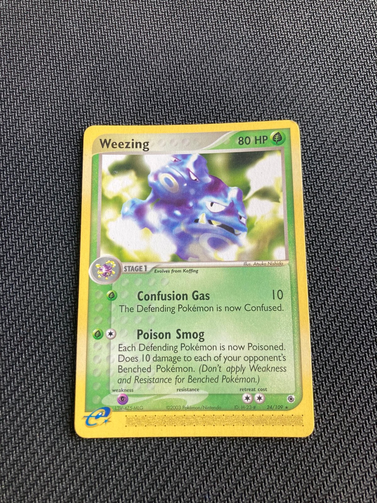 Pokemon kaart Weezing, Ophalen of Verzenden