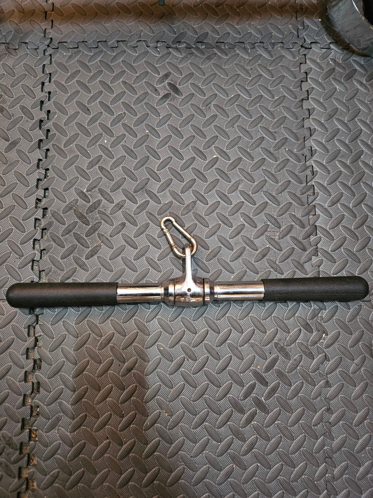 Lat Pulldown Bar / Roeigreep, Ophalen of Verzenden, Gebruikt, Rug, Overige typen
