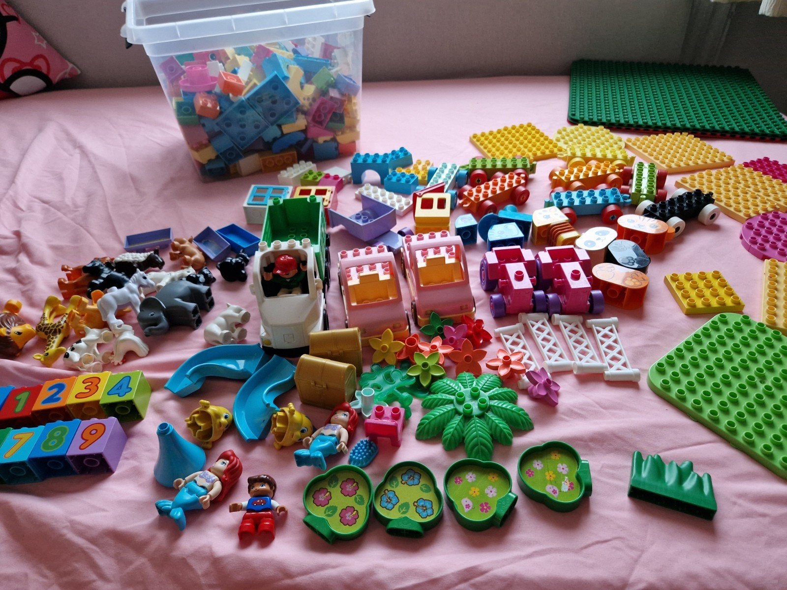 Grote partij LEGO Duplo met veel extra's, Gebruikt, Ophalen of Verzenden, Duplo, Losse stenen