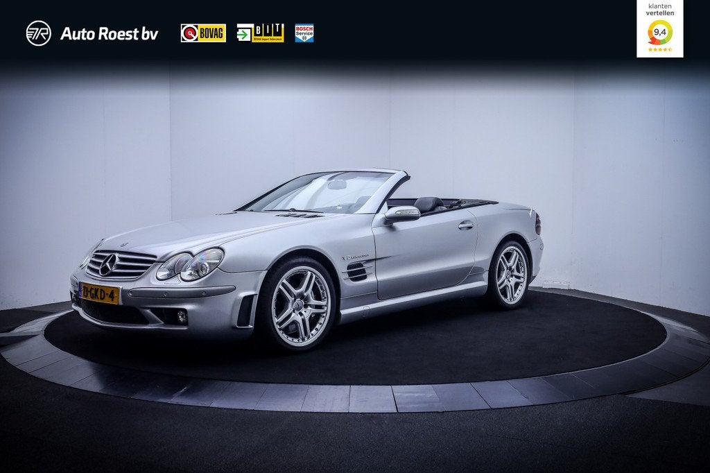 Mercedes-Benz SL-Klasse AMG 55 Edition (uit verzameling) PER, Auto's, Mercedes-Benz, Automaat, Achterwielaandrijving, Gebruikt